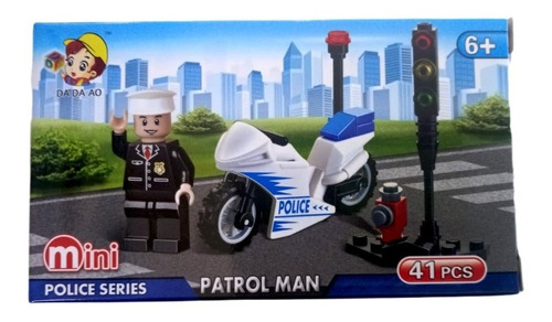 Mini Bloques Policía City Police Vehículos Varios Modelos