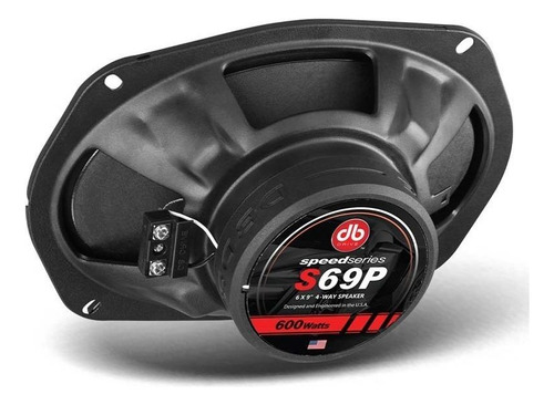 Bocinas Coaxiales Db Drive S69p 250w Rms 6x9 Pulgadas 4 Vías
