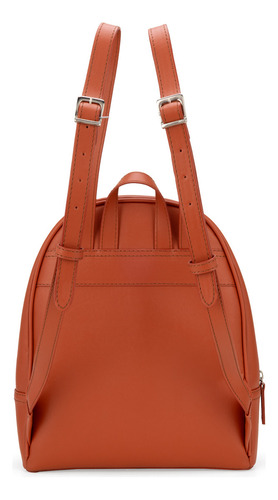 Bolsa Backpack Cloe Frarei Mediano Color Naranja