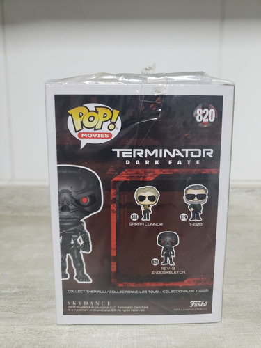 Funko Pop #820 Rev-9 Exterminador Do Futuro