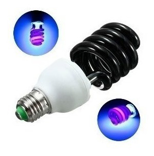 Imagen 2 de 9 de Ampolleta Uv Fiesta Flúor 40w E27 Luz Negra Ultravioleta