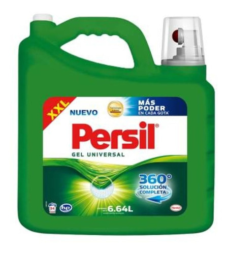 4 Detergentes Líquidos Persil Gel Universal 6.64 L