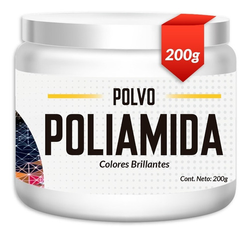 Polvo Poliamida 200g Sublimación Fijatex Poliamida Pro 