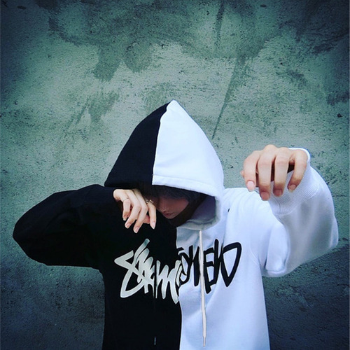 Sudadera Con Capucha Deportiva Unisex Cuello Redondo Suelto
