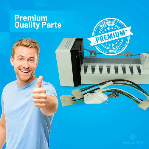Evertechpro 4317943 Reemplazo Del Kit De Icemaker Whirlpool