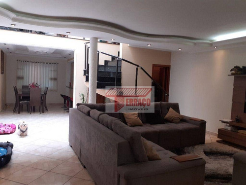 Imagem 4 de 30 de Sobrado Com 3 Dormitórios À Venda, 173 M² Por R$ 615.000,00 - Jardim Teles De Menezes - Santo André/sp - So1153