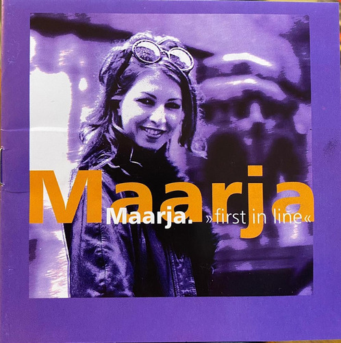 Cd - Maarja / First In Line. Original (1998)