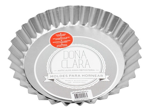 Molde Tartera Pasta Frola Desmontable 24cm Doña Clara