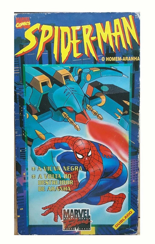 Vhs Spider Man A Viúva Negra - A Volta Do Destruidor De Aran