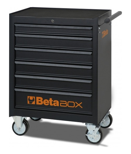 Carro P/ferramentas Beta Box C/6 Gavetas - Preto - 024002021