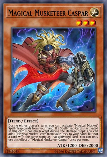 Magical Musketeer Caspar - Ultra Rare     Duov