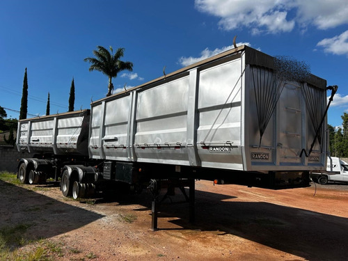 Bi-trem Basculante Randon Bi Caçamba Único Dono Sem Pneus