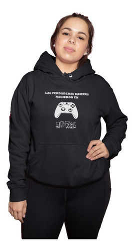 Sudadera Los Gamer Nacieron Dama/caballero 2xl Abril 