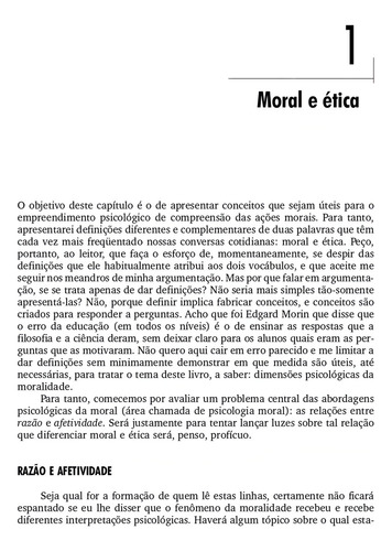 Moral e Ética: Dimensões Intelectuais e Afetivas, de La Taille, Yves de. Editorial Artmed Editora Ltda., capa dura em português, 2007