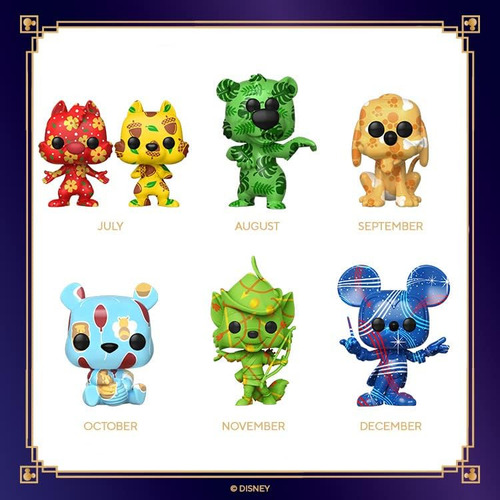 ¡funko Pop! Artist Series: Disney Treasures Of The Vault ...