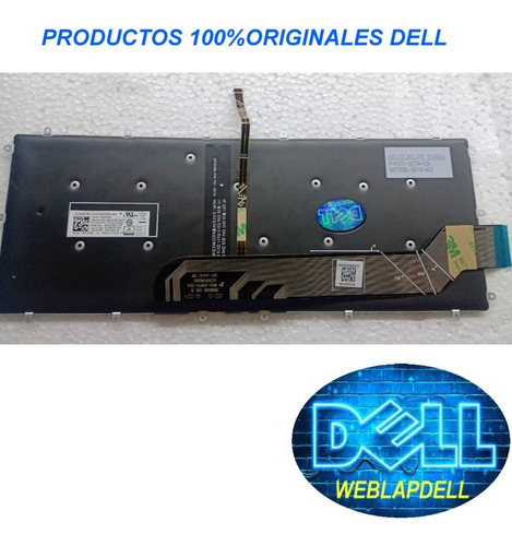 Teclado Dell Original Inspiron 13 5368 5378 7368 7378 