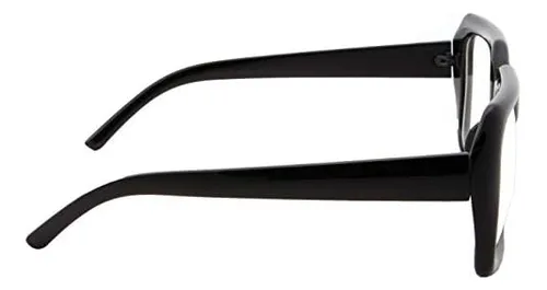 Gafas Transparentes Negras Nerd De Gran Tamaño Grinderpunch