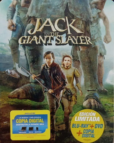 Película Jack The Gigant Slayer Edición Steelbook Bluray
