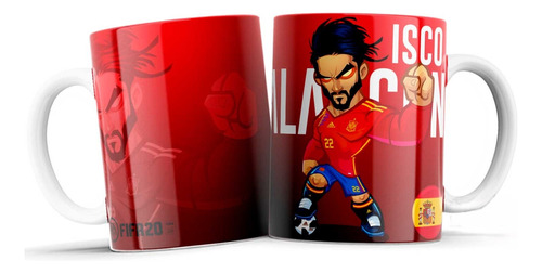 Taza Personalizada Isco España Importada