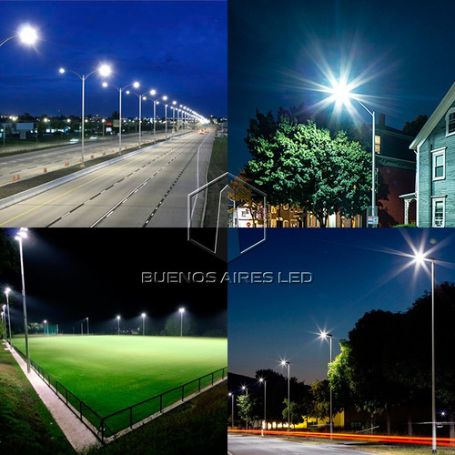 Luminaria Led Calle 60w Luz Blanco Frio Alumbrado Publico