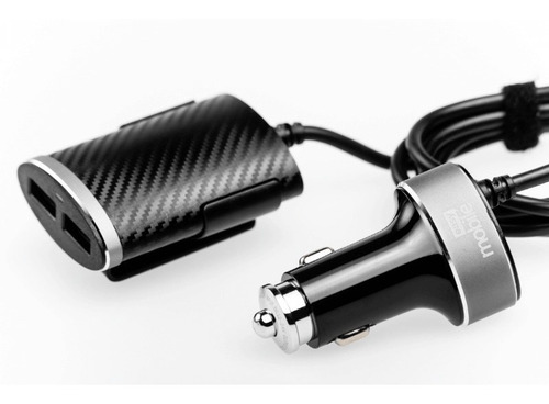 Imagem 5 de 5 de Carregador Veicular Wireless Easy Mobile Duo Charge 4x