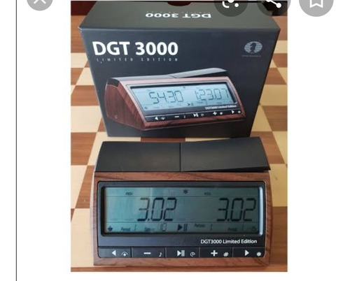 Dgt 3000 Edición Limitada. Reloj De Ajedrez Electrónico 