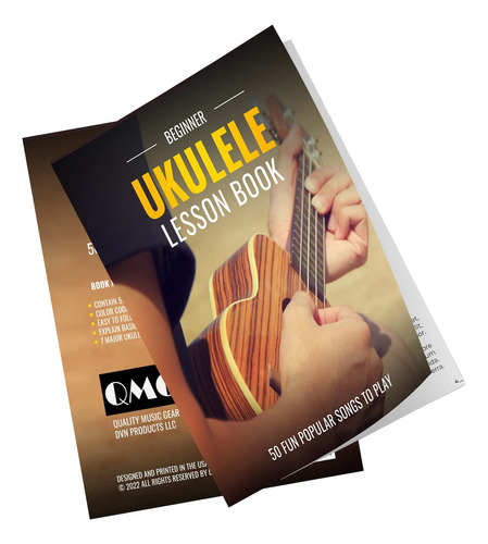 Libro De Lecciones De Ukelele Para Principiantes, Adecuado .