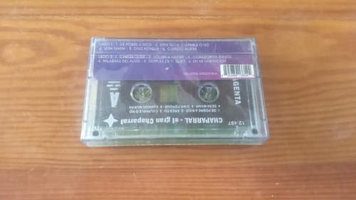 Chaparral - El Gran Chaparral - Cumbia Cassette (nuevo)
