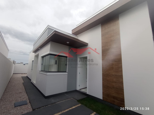 Imagem 4 de 15 de Casa 2 Quartos Sendo 1 Suíte Em Bosque Da Mata - Tijucas - 535