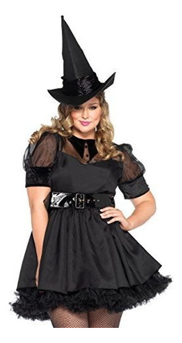 Traje De Bruja Hechizante De 3 Piezas Para Mujer Leg Avenue,