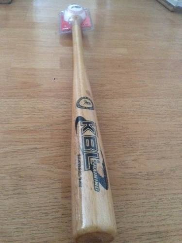 Imagen 2 de 4 de Bate Baseball Beisbol + Pelota 28 Pulgadas Madera / Diverti