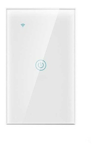 Interruptor Inteligente Inalámbrico Touch Wifi 1 Canal Alexa
