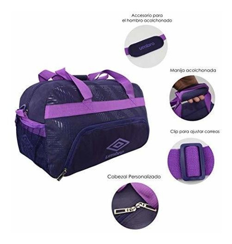 Umbro Bolsa/maletin Deportiva, Gym, Viaje, Multifuncional