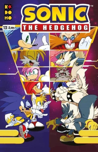 Sonic The Hedgehog Vol 13 Kodomo Ecc (español)