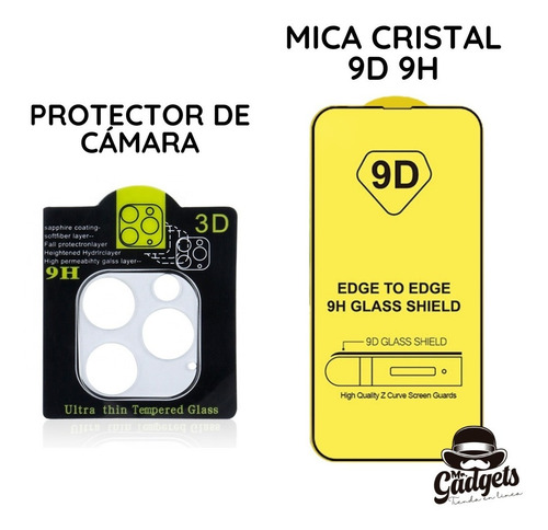 Imagen 4 de 6 de Kit Funda Para iPhone Magsafe Cargador Mica Camara Pantalla