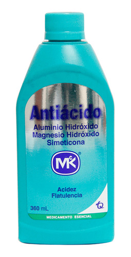 Aluminio Hidroxido Magnesio Simeticona X 360ml Mk