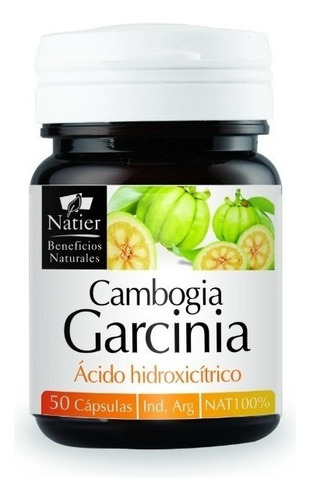 Cambogia Garcinia  Estimula El Metabolismo  Natier 50 Caps