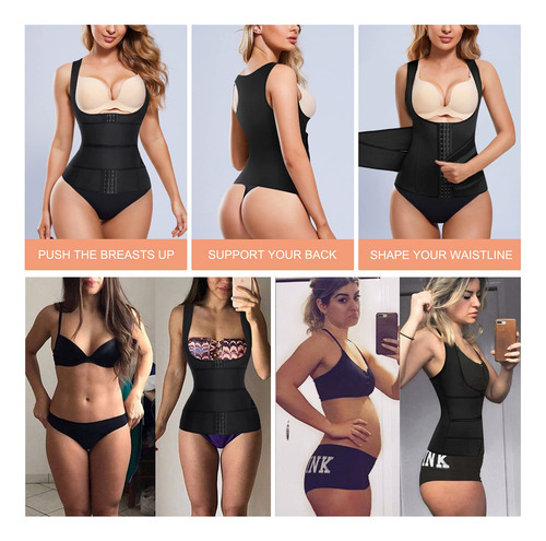 Zh Chaleco De Entrenamiento De Cintura Para Mujer, Corsé,