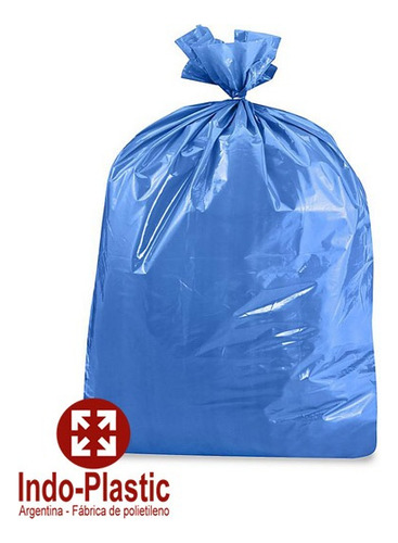 Bolsas De Residuos Azules 80x110 45micrones X100 Unidades