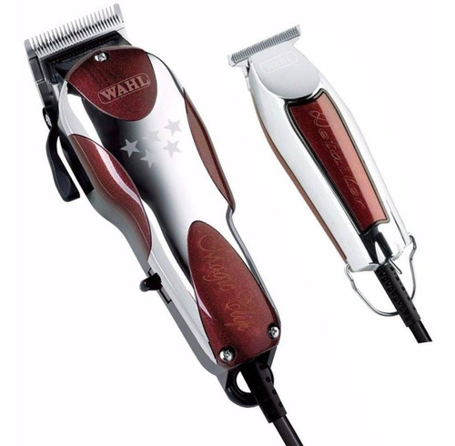 Kit/combo Máquina De Corte Wahl Magic Clip + Detailer (110v)