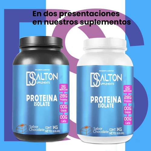 Proteína Whey Hs Hidrolizada Isolate Dalton 1 Kg Sabores Chocolate