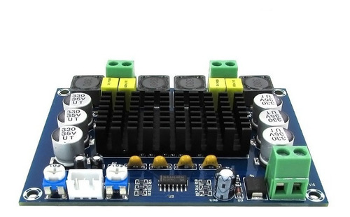 Imagen 3 de 8 de Amplificador 50+50w Rms - Clase D