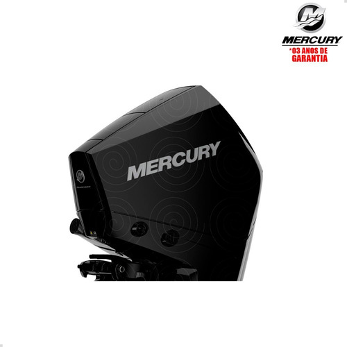 Motor De Popa Mercury 4t 225hp L Efi V6 Dts Preto Pes Física