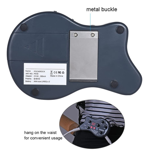 Pedal De Distorsión Multiefectos Para Guitarra Portátil