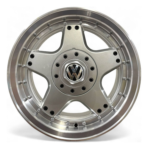 Jogo Roda Bar Summer Gti Aro 15x7 4/100 Gol Saveiro Parati