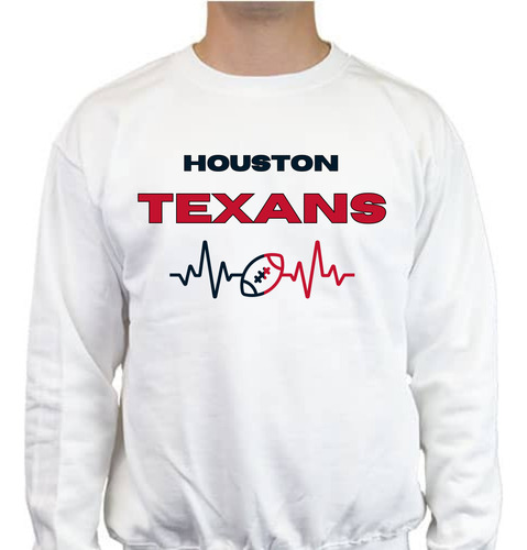 Sudadera Futbol Americano - Houston Texans