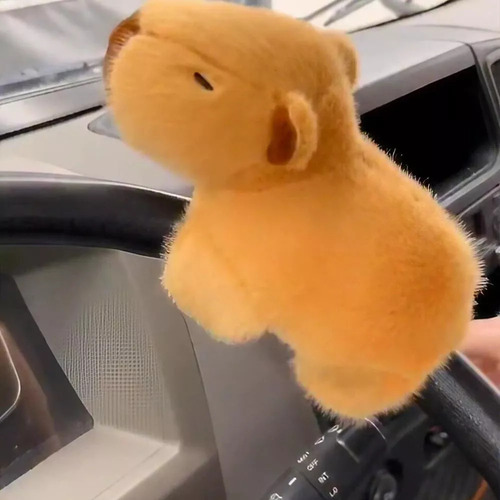 Pulsera De Felpa Con Forma De Capibara, Suave Y Divertida