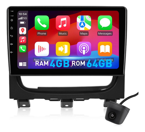 Para Estéreo 4+64g 4k Ram 700 Fiat Strada Palio Adventure Bt