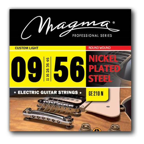 Encordado Guitarra Electrica Magma Nickel 7c .009 Ge210n