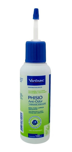 Phisio Limpiador Auricular Virbac 100 Ml.